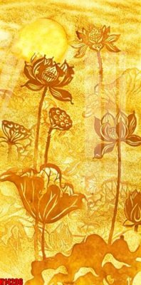 File tranh File tranh gốc in tranh tường nền tổng hợp H14206 (bản gốc) in lụa dán tường