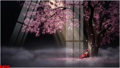 File PSD File tranh gốc in tranh tường nền tổng hợp H14258 (bản gốc) dễ dàng edit