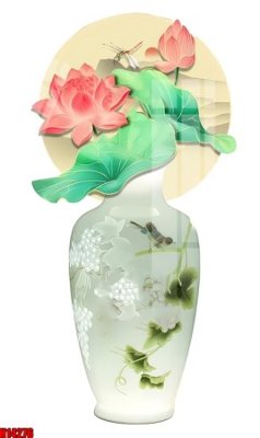 File in ấn File tranh gốc in tranh tường nền tổng hợp H14276 (bản gốc) cao cấp