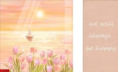 Mua file gốc File tranh gốc in tranh tường nền tổng hợp H14293 (PSD) tại Filetranh.com