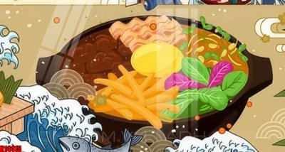 Download file gốc File tranh gốc in tranh tường nền tổng hợp H14415 (in lụa) tranh 3D