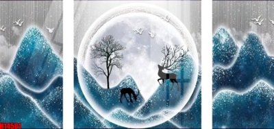 File in ấn cao cấp File tranh gốc in tranh tường nền tổng hợp H14501 (file gốc)