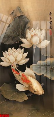 File gốc File tranh gốc in tranh tường nền tổng hợp H14661 (in tráng gương) sang trọng