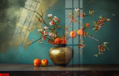 File gốc File tranh gốc in tranh tường nền tổng hợp H14720 (bản quyền) cho in ấn