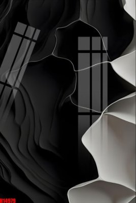 File tranh File tranh gốc in tranh tường nền tổng hợp H14979 (gốc) phong cách tối giản