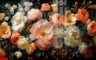 File in ấn File tranh gốc in tranh tường nền tổng hợp H15066 chuyên nghiệp