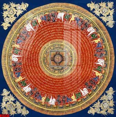 File in trần File tranh gốc in tranh tường nền tổng hợp H15230 (file gốc) hoa văn 3D