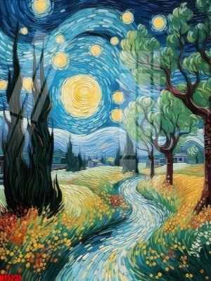 File gốc File tranh gốc in tranh tường nền tổng hợp H15231 (dành cho quảng cáo)