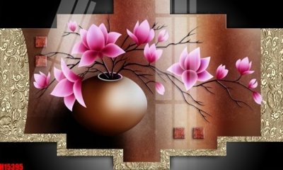 File in lụa File tranh gốc in tranh tường nền tổng hợp H15395 (chất lượng cao) File tranh gốc in tranh tường nền tổng hợp H15395