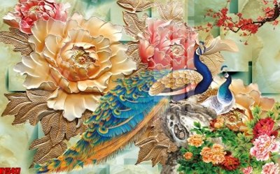 Tệp tin gốc File tranh gốc in tranh tường nền tổng hợp H15417 (chất lượng cao) File tranh gốc in tranh tường nền tổng hợp H15417