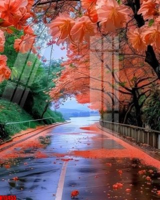 Ảnh gốc File tranh gốc in tranh tường nền tổng hợp H15455 (độ nét cao) in mica