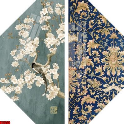 File gốc File tranh gốc in tranh tường nền tổng hợp H15505 (bản quyền) cho in ấn