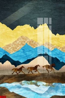 File in trần File tranh decor tranh bộ treo tường tổng hợp H1551 (file gốc) phong thủy