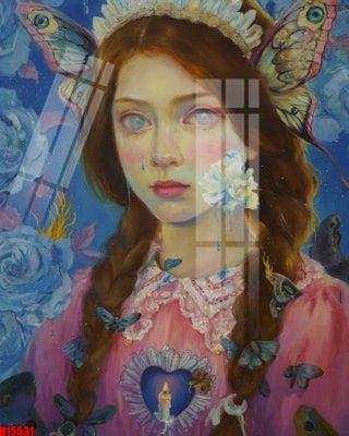 Download file tranh File tranh gốc in tranh tường nền tổng hợp H15531 (file gốc PSD)