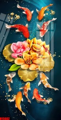 Download file gốc File tranh gốc in tranh tường nền tổng hợp H15662 (in lụa) cao cấp