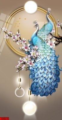 File tranh File tranh gốc in tranh tường nền tổng hợp H15742 (file gốc) chuẩn màu in