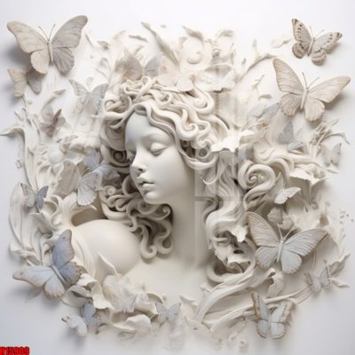 Download file gốc File tranh gốc in tranh tường nền tổng hợp H15909 (in lụa) hoa lá