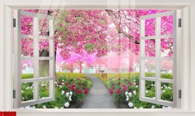 File tranh File tranh gốc in tranh tường nền tổng hợp H15996 (bản gốc) in lụa 3D