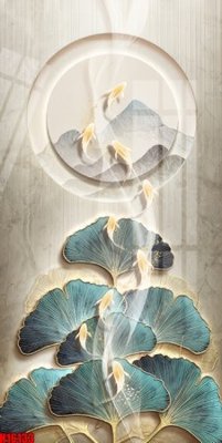 File PSD File tranh gốc in tranh tường nền tổng hợp H16133 (chất lượng in ấn)