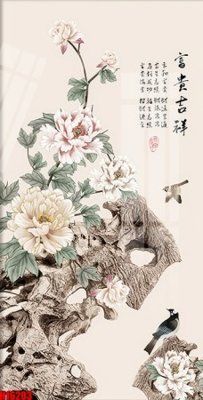 File in trần File tranh gốc in tranh tường nền tổng hợp H16203 (bản gốc) phong cảnh