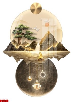 Tải file File tranh gốc in tranh tường nền tổng hợp H16309 (gốc) in trên mọi chất liệu