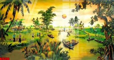 File gốc File tranh gốc in tranh tường nền tổng hợp H16390 (trang trí) cho phòng khách