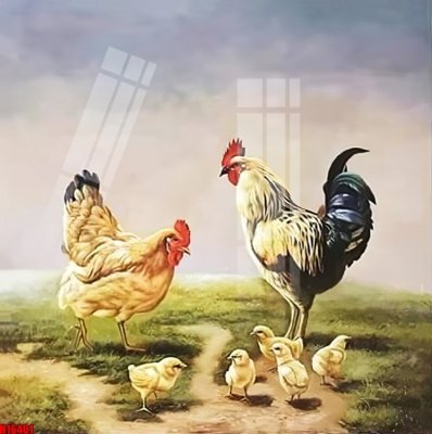 File tranh File tranh gốc in tranh tường nền tổng hợp H16401 (bản gốc) in lụa 3D