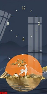 Tải file File tranh gốc in tranh tường nền tổng hợp H16618 (gốc) làm file in ấn