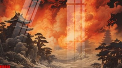 File gốc File tranh gốc in tranh tường nền tổng hợp H16655 (in tráng gương) ốp tường