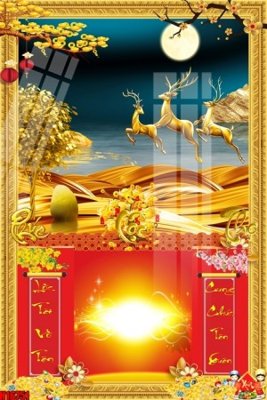 File gốc File tranh gốc in tranh tường nền tổng hợp H16751 (cho in ấn) từ kho Filetranh