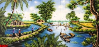 File gốc in ấn File tranh gốc in tranh tường nền tổng hợp H16837 chuẩn màu CMYK