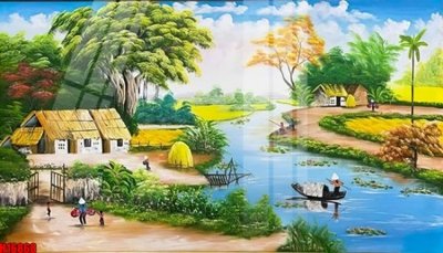 File in trần File tranh gốc in tranh tường nền tổng hợp H16868 (bản gốc) mây trời