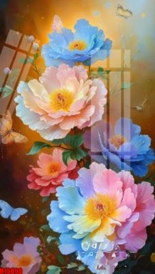 Hình ảnh gốc File tranh gốc in tranh tường nền tổng hợp H16898 (để in khổ lớn)