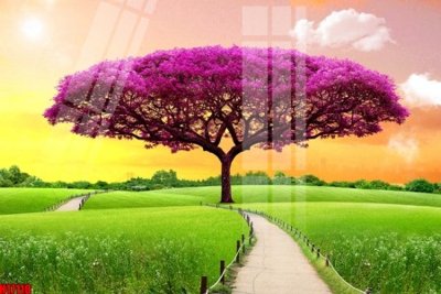 File gốc File tranh gốc in tranh tường nền tổng hợp H17110 (in tráng gương) hiện đại