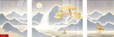 File PSD File tranh gốc in tranh tường nền tổng hợp H17163 (bản gốc) cho nhà in