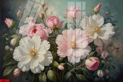 Tải file File tranh gốc in tranh tường nền tổng hợp H17190 (ảnh gốc) in tranh kính