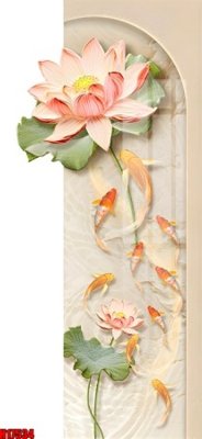 Tải file File tranh gốc in tranh tường nền tổng hợp H17534 (PSD) cho in tranh kính