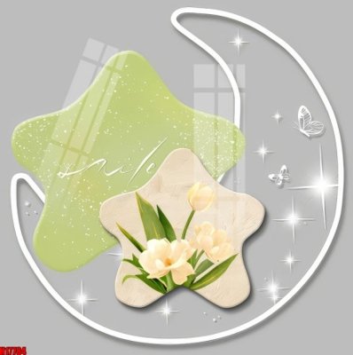 Tải file gốc File tranh gốc in tranh tường nền tổng hợp H17784 (in khổ lớn) không vỡ