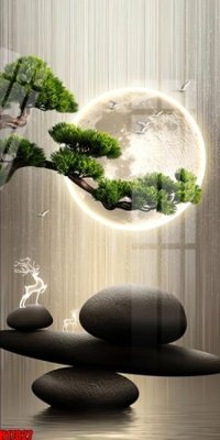 Tải file gốc File tranh gốc in tranh tường nền tổng hợp H17827 (để in lụa)