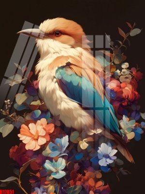 Tải file PSD File tranh gốc in tranh tường nền tổng hợp H17851 (nguyên layer) để in