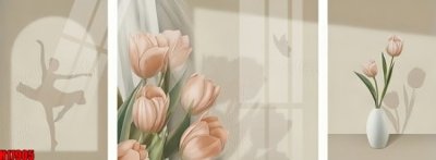 File in trần File tranh gốc in tranh tường nền tổng hợp H17905 (bản gốc 3D) sống động