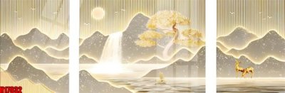 File PSD File tranh gốc in tranh tường nền tổng hợp H17932 (gốc) cho in quảng cáo