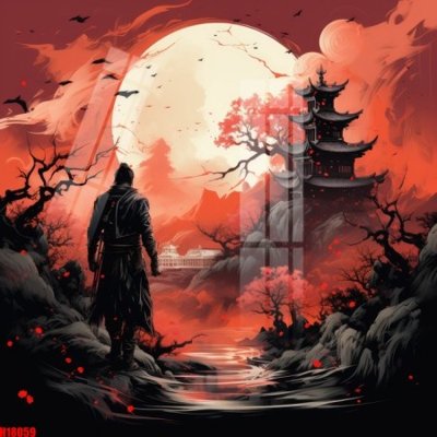 Tải file File tranh gốc in tranh tường nền tổng hợp H18059 (PSD) cho in tranh 3D