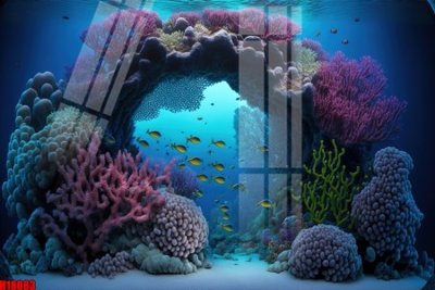 File gốc File tranh gốc in tranh tường nền tổng hợp H18083 (phong cách) tối giản