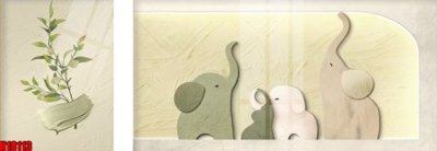 Tải file PSD File tranh gốc in tranh tường nền tổng hợp H18113 (nguyên layer) để in