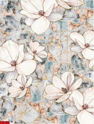 File in mica File tranh gốc in tranh tường nền tổng hợp H18130 (bản gốc) sắc sảo