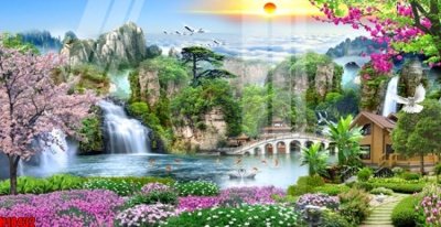 File gốc in tráng gương File tranh gốc in tranh tường nền tổng hợp H18432 chi tiết