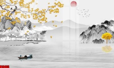 File in trần File tranh gốc in tranh tường nền tổng hợp H18465 (file gốc) xuyên sáng