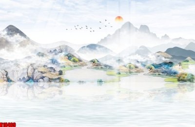 Tải file File tranh gốc in tranh tường nền tổng hợp H18489 (gốc) làm file thiết kế