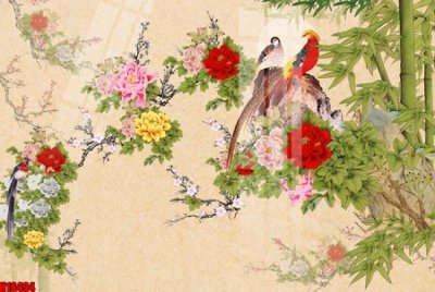 Ảnh gốc File tranh gốc in tranh tường nền tổng hợp H18494 (nét căng) in mica